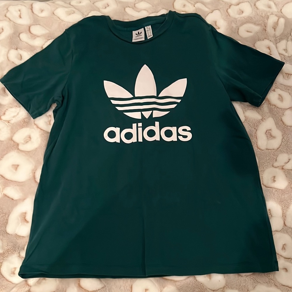 Adidas leaf logo t-shirt